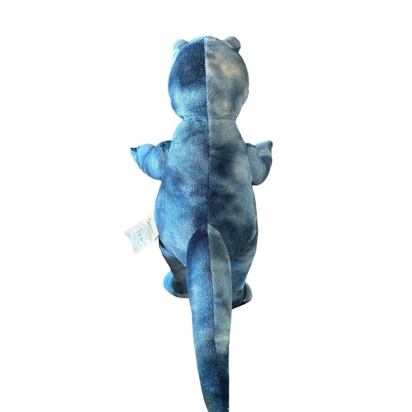 Build a Bear T Rex Tyrannosaurus Dinosaur Plush Stuffed Animal 16" Blue Roars - Picture 4 of 9